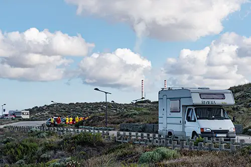 white rv